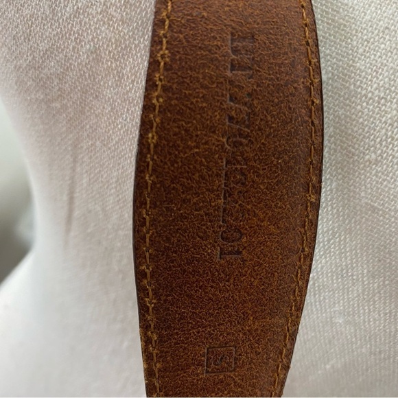 Fossil vintage leather and silver tone braided accents - Picture 6 of 8